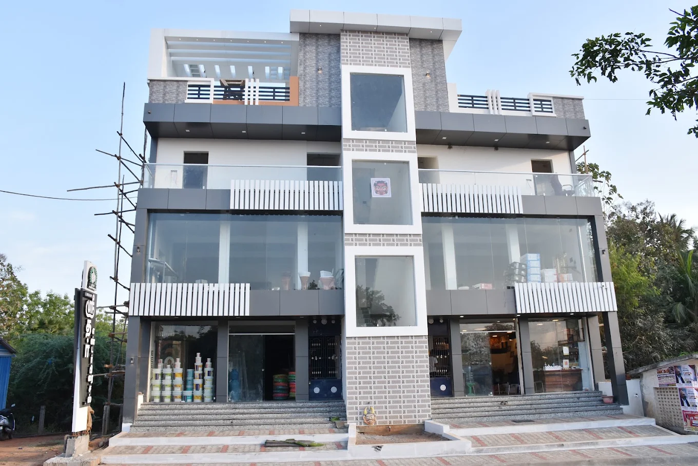 Sridhar Enterprises shop and stock area